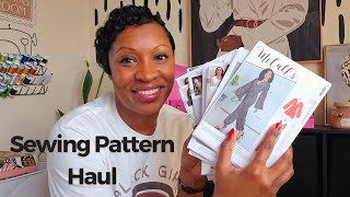 Huge Pattern Haul McCalls and Know Me  sewing patternhaul [upl. by Ahtanoj]