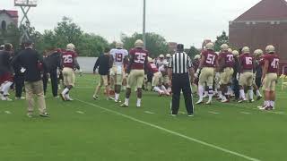 FSU Spring Practice Day 12 [upl. by Jemima]