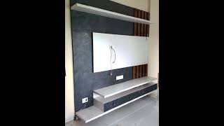 Creative TV Panel Interior Design on youtube shortvideo [upl. by Nereil756]