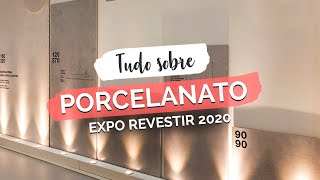 PORCELANATO  Conheça os maxiformatos e as novidades da Expo Revestir 2020 [upl. by Euqimod]