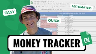 How To Track Your Expenses in 2023  Mind Blowing Google Sheets Tutorial [upl. by Bravin131]