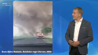 De heftige tornado van Viersen 16 mei 2018 [upl. by Lananna11]