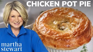 How to Make Martha Stewarts Chicken Pot Pies  Best Pot Pie Recipe [upl. by Zephaniah]