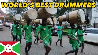 Worlds BEST DRUMMERS BURUNDI 🇧🇮 [upl. by Eugilegna]