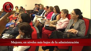 Mujeres sólo en mandos bajos del Gobierno  La Crónica de Hoy  060218 [upl. by Ahsyak246]