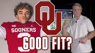 Film Breakdown Will Nick Evers Be Good at Oklahoma  Oklahoma Quarterback Commit Oklahoma Sooners [upl. by Ignazio]