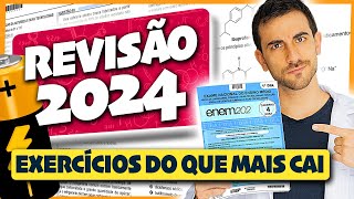 ⏰ REVISÃO DEFINITIVA ENEM 2024 O que mais cai em QUÍMICA NO ENEM [upl. by Finnegan610]