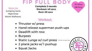 FiP 30 Min Full Body Workout [upl. by Cynthia]