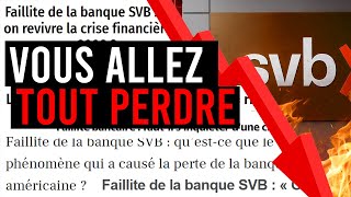 ALLEZVOUS PERDRE TOUT VOTRE ARGENT  FAILLITE BANCAIRE [upl. by Aihsiym842]