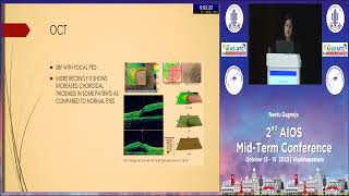 AIOCMTC2 2023 GP4 topic Dr Neetu Gagneja Central Serous Chorioretinopathy [upl. by Yrffej]