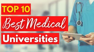 Top 10 Best Medical Colleges in the USA 2024  College Admissions  Shirish Gupta [upl. by Blayze78]