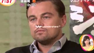 Leonard DiCaprio does Jack Nicholsons Eyebrow  Eng Subfull interview [upl. by Leslie]