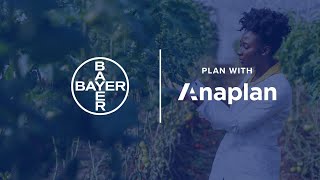 Bayer plans with Anaplan [upl. by Giffy]