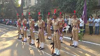 Nizam College NCC parade Guard of honour [upl. by Nilrah]