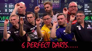 9 Darter Attempts 2024 Grand Slam of Darts [upl. by Drawoh]