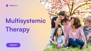 What is Multisystemic Therapy [upl. by Senaj]