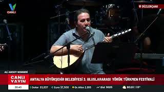 Ali Aksoy  Resimleri Sakladım Konser  Antalya 3 Uluslararası Yörük Türkmen Festivali [upl. by Ayra799]