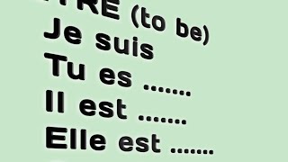 Start Reading French Sentences Today  Sounds and The Conjugation of The Verb Être To Be [upl. by Elimay625]