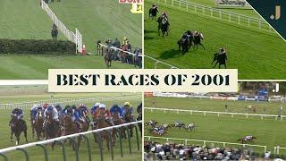 The BEST horse races from 2001 including the Grand National and Epsom Derby [upl. by Cassaundra]