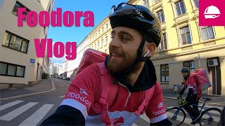 Foodora rider vlog What you can earn on a quiet day as a food courier [upl. by Alika]