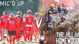 Mic’d Up f TyTy 2 v Dennis 99  12U The Hill “ 80 “  Homewood “ 80 “  2023 [upl. by Jerome308]