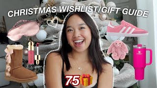 75 CHRISTMAS WISHLIST IDEASGIFT GUIDE🎁 Vlogmas Day 2 [upl. by Brooks]