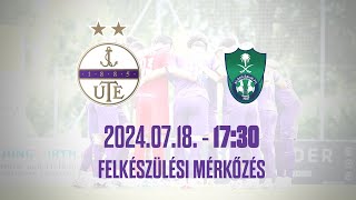 Újpest FC  AlAhli Saudi FC Felkészülési mérkőzés [upl. by Lehte741]