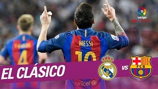 El Clásico  Golazo de Messi 23 Real Madrid vs FC Barcelona [upl. by Annehcu712]