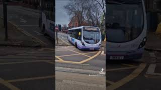 63903 At Hillsborough With a 52a service to Woodhouse sheffield bus [upl. by Teodorico]