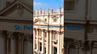 St Peters Square Rome [upl. by Namrehs]