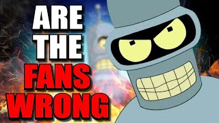 Futurama Voice Actor ATTACKS Fans [upl. by Enelahs896]