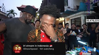 iShowSpeed Cries After Hitting 1 MILLION LIVE VIEWERS [upl. by Karlee499]