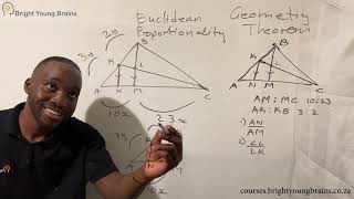 Euclidean Geometry Common Proportionality grade 12 maths exam question [upl. by Pet]