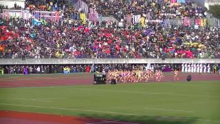 師走の京都 2014年全国高校駅伝（女子）スタート風景 December 21 2014 [upl. by Adnaloy680]