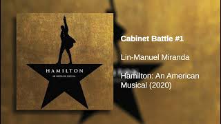 Cabinet Battle 1  Hamilton LIVE Original Broadway Cast [upl. by Yna]