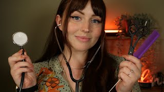 Fastest ASMR  Cranial Nerve Haircut Spa Ear Cleaning Makeup amp More [upl. by Charlotta284]