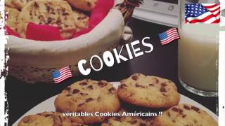 La recette facile des Cookies au Thermomix [upl. by Airdnala]