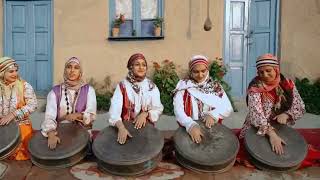 Persian Folk Music Mazandarani Tambourine Players [upl. by Alain]