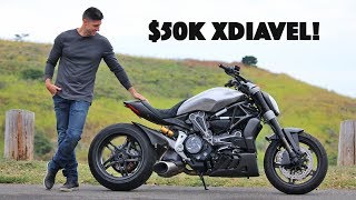 50000 Custom Xdiavel Walk Around and Parts List [upl. by Ennirok]