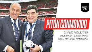 Osvaldo Ardiles totalmente conmovido por la muerte de Diego Maradona [upl. by Starling]