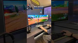 The New Samsung Odyssey OLED G9 Gaming Monitor [upl. by Nonarb]