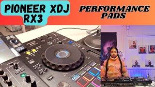 How to use peforming pads and effects in pioneer XDJ RX3 😯🎊 [upl. by Fried494]