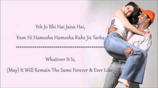 Teri Meri Kahaani Full Song English With Translation [upl. by Enileda]