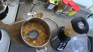 Quick and Easy Butternut Squash Soup Recipe Demonstration [upl. by Nosdivad]