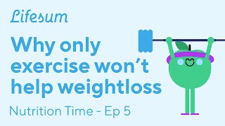 Why only exercise wont make you lose weight  Nutrition Time  EP5  Lifesum [upl. by Gorlin]