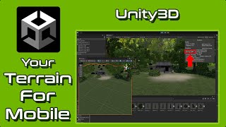 How to setup you terrain for mobile devices in Unity3d [upl. by Leake]