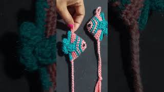 Cute fish keychain crochet pattern [upl. by Hanae]