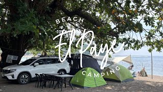 El Paye Beach  Lian Batangas  Family Camping [upl. by Leirvag]