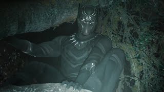 Marvel Studios Black Panther 2018  Panther In The Jungle  Movie Clip [upl. by Nailimixam532]