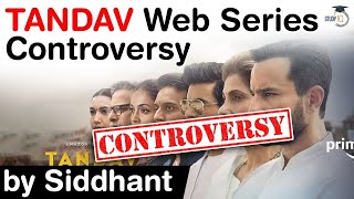 TANDAV Web Series  Controversy surrounding Amazons show starring Saif Ali Khan explained [upl. by Etat]